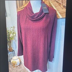 W5 Women's Burgundy Sweater